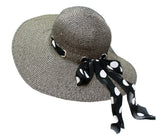 Wholesale Beach Floppy Straw Hats For Women's - Assorted